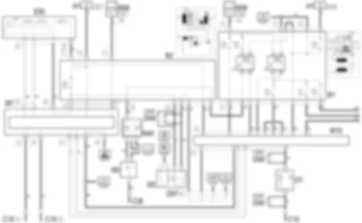 PETROL ENGINE ELECTRONIC               MANAGEMENT - Wiring diagram Alfa Romeo 147 2.0 TS  da 04/01 a 06/02